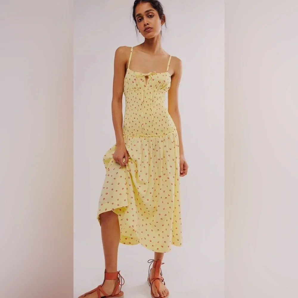 Free People Lavender Daze Dress. NWOT. - Picture 5 of 12